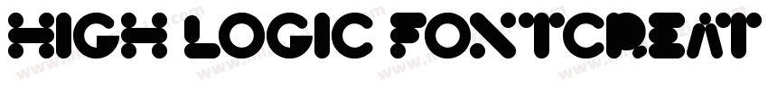 High Logic FontCreat字体转换